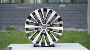 Rines <span class=keywords><strong>de</strong></span> 18, 19 y 20 Pulgadas para SUV Toyota Highlander, RAV4, <span class=keywords><strong>Sienna</strong></span> y Alphard, con Acabado Negro Mecanizado - Product Image 3