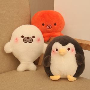 Lindos Peluches de Animales Marinos - Precio de Fábrica al por Mayor: Pulpo/Foca/Pinguino/Axolotl - Product Image 2