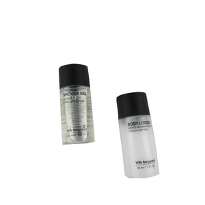 Envases de Plástico para Champú de 30 ml con Tapa Negra para <span class=keywords><strong>Hotel</strong></span> - Product Image 1