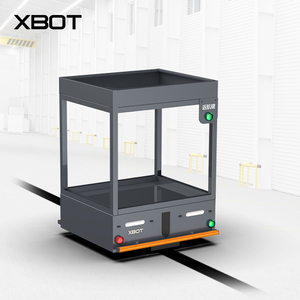 Robot AGV thông minh công nghiệp XBOT 50KG, tự động hóa kho hàng, vận chuyển, giao hàng, xe đẩy điện điều khiển từ xa - Product Image 6