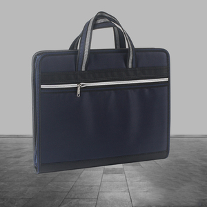 Thư A4 13 túi mở rộng thư mục tập tin với dây kéo màu đen màu xanh OXFORD Bìa biểu tượng tùy chỉnh <span class=keywords><strong>accordion</strong></span> tập tin tổ chức - Product Image 4