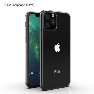caso claro caso de TPU suave ultra delgada transparente parachoques <span class=keywords><strong>del</strong></span> teléfono celular caso para iPhone 11pro - Product Image 2