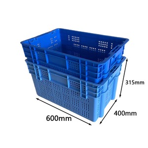 Conteneurs pliables personnalisés 600x400x365mm, boîte fourre-tout en plastique, - Product Image 4