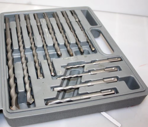 17PC quay búa khoan SDS + cộng với bit bit đục Bộ bê tông phù hợp - Product Image 4