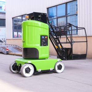 9,2-метровый малогабаритный электрический вертикальный самоподъемный телескопический подъемник с гидравлической мачтой и стрелой - Product Image 2