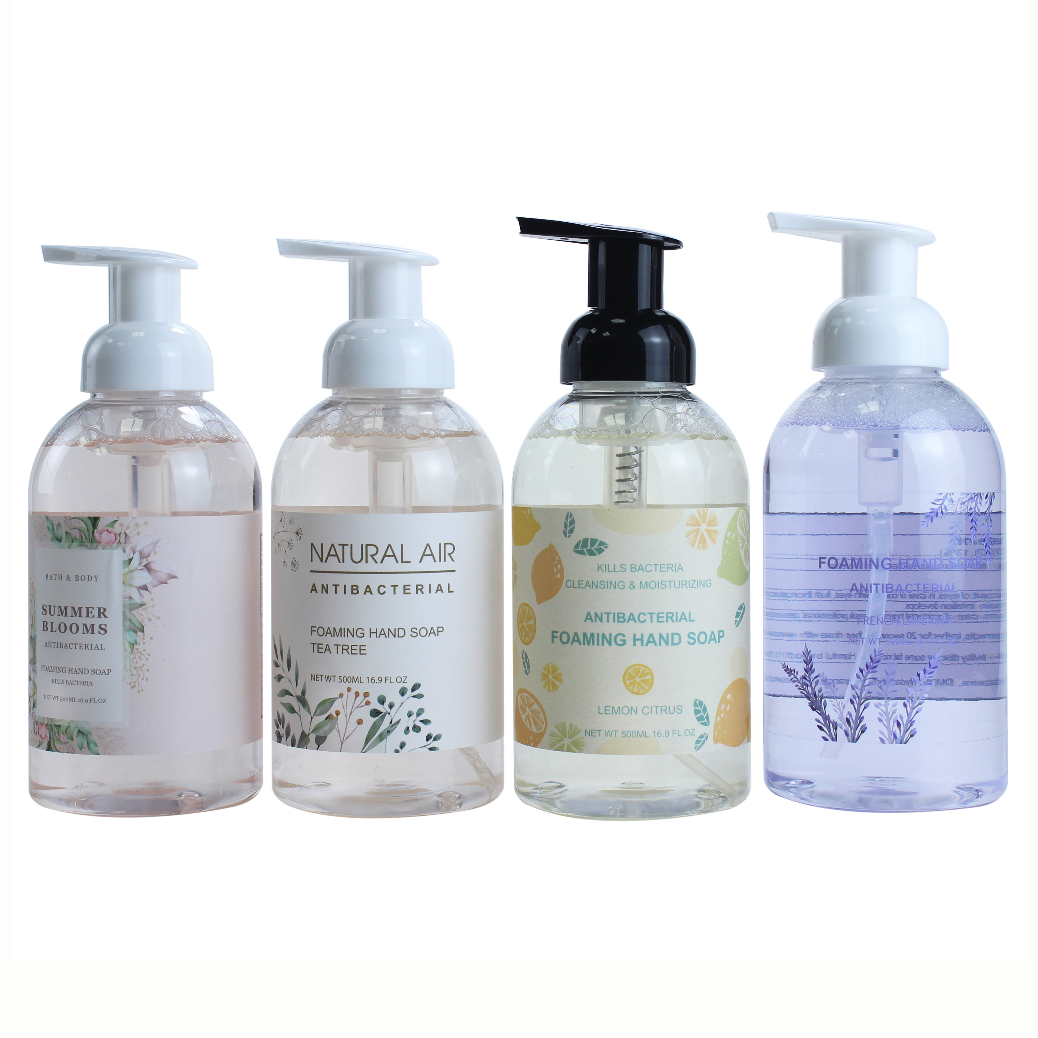 Wholesale private label bulk 500ml eco natural organic hight quality hand wash foam liquid hand soap foaming hand soap