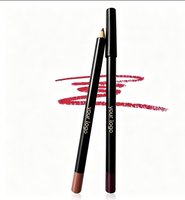 Crayon à lèvres mat longue tenue haute pigmentation nude, personnalisable avec logo de marque, vente en gros pour fournisseurs de cosmétiques, marque privée