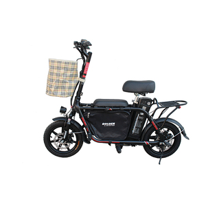 2021Hot Vente 2 Siège Vélo Pour Deux Personne ville Électrique Scooters certifié Singapour 14 Pouces Mère Bébé Vélo Électrique - Product Image 5
