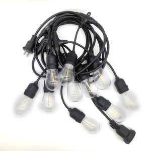 Nhà Máy Bán Hàng Trực Tiếp Trang Trí Chiếu Sáng 110V 220V Ngoài Trời Nối Tiếp Đèn Bóng Đèn Chuỗi E12 LED Bóng Đèn Ánh Sáng Chuỗi - Product Image 2