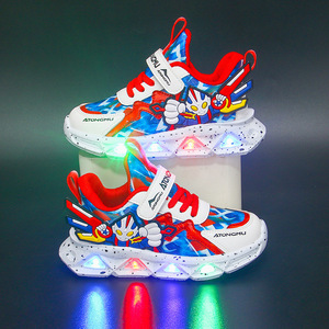 Scarpe per Bambine con Luci a Prezzo di Fabbrica, Nuova Collezione <span class=keywords><strong>Quarto</strong></span> Trimestre, Sneakers Imbottite Calde e Versatili - Product Image 5