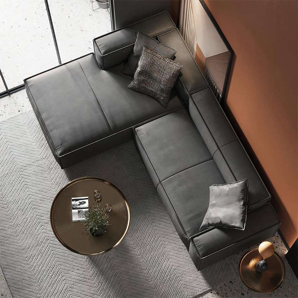 Modern Design Home Furniture Solid Wood Base Sofas For Home Luxury Living Room Sofas