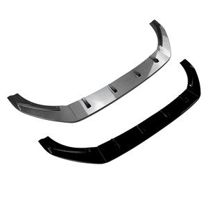 Amp Z Front Lip Spoiler Carbon Fiber Texture Matte Finish For Volkswagen Golf 7.5 Mk7.5 Standard Version - Product Image 5