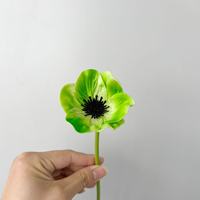 Bunga Poppy Mini Plastik Buatan Dekorasi Rumah Semi-manual Semi-mekanis Realistis