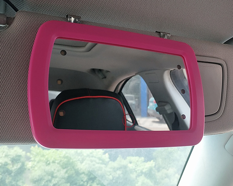 Автомобильное Зеркало с солнцезащитным козырьком, косметическое зеркало с солнцезащитным затенением, автомобильное зеркало для макияжа для различных автомобилей, грузовиков, автомобильные аксессуары