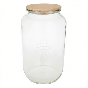 Pot en verre à bord rond Weck, lot de 3, récipient de stockage alimentaire - Product Image 2