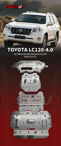Protector de Coche de Aleación de Aluminio de Cobertura Total FASTCULB-LC120-4.0 de 8mm para Toyota PRADO 1998-2007, Protección para Patinetas, Orificio Original - Product Image 6