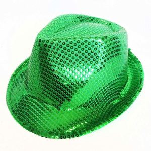 Chapeaux de spectacle magique à paillettes argentées, tendance et élégants, adaptés aux adultes et aux enfants, pour fêtes et jazz, vente en gros - Product Image 5