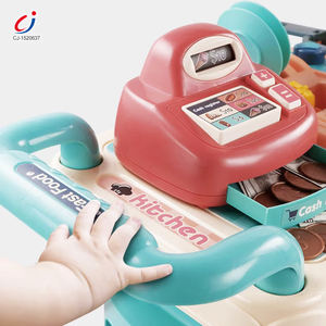 Chengji Nouveauté : Grand ensemble <span class=keywords><strong>de</strong></span> <span class=keywords><strong>cuisine</strong></span> <span class=keywords><strong>de</strong></span> <span class=keywords><strong>jeu</strong></span> <span class=keywords><strong>de</strong></span> simulation pour chef, avec chariot, pour jeux <span class=keywords><strong>de</strong></span> rôle préscolaires - Product Image 2