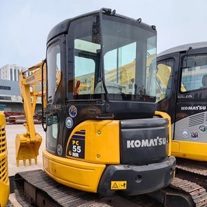 Mini-excavatrice d'occasion Komatsu PC55, excavatrice d'occasion, pompe hydraulique Shimadzu - Product Image 1