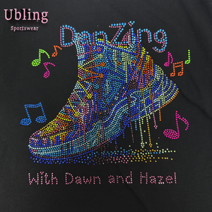 Logotipo personalizado Bling <span class=keywords><strong>Rhinestone</strong></span> Heat Transfer Design Deslumbrante <span class=keywords><strong>Rhinestone</strong></span> Heat Press <span class=keywords><strong>Rhinestone</strong></span> Ferro em transferências para T Shirt - Product Image 4