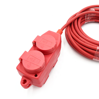 EURO Mehrfachsteckdose IP44 Outdoor-Stromverlängerungskabel CE/GS-Zertifiziert 4 Steckdosen 16A 250V Haushaltsgerät