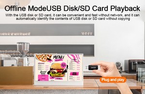 Bảng Top 21.5 inch nhà hàng đặt hàng Android Màn hình <span class=keywords><strong>LCD</strong></span> kiosk kỹ thuật số biển quảng cáo hiển thị - Product Image 5