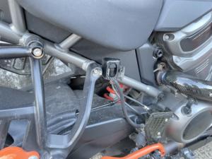 Coperchio della coppa dell'<span class=keywords><strong>olio</strong></span> in fibra di carbonio per serbatoio del liquido della pompa del freno posteriore per Harley Pan America 1250 1250S RA1250 RA1250S 2021-2023 - Product Image 6