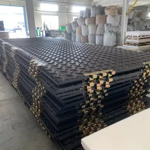 Guranted Quality Heavy Duty Compressed UHMWPE Ground Protection Mat