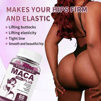 Gommes à la maca noire Racine de maca noire pour améliorer la vitalité masculine Fesses plus grosses pour femmes riches en acides aminés, minéraux et vitamines