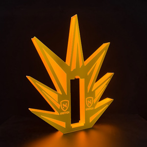 Acrylic Display Stand With Led <b>Lighting</b> Vertical Wine Rack For Bar Desktop Storage Rack Simple Style - Product Image 1