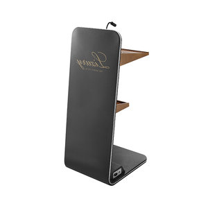 <span class=keywords><strong>Atril</strong></span> LED móvil con 2 ruedas-Podio rodante portátil con iluminación LED decorativa - Product Image 1