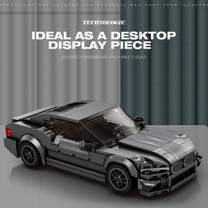 Juego de bloques de construcción de modelo de coche tecnológico de 369 Uds., nuevo producto, juguetes para niños, <span class=keywords><strong>Mini</strong></span> coches deportivos de ladrillo técnicos Diy - Product Image 3