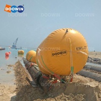 Flotteurs de soutien sous-marin en PVC pour pipelines offshore et bouées marines