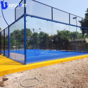 2024 campo da Tennis professionale di alta qualità da 10x20m da paddle panoramico - Product Image 2