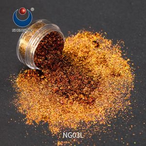 Sheng Zhu NA02L-NG03L Series Chameleon Flakes smalto Gel per unghie per vernice per auto vernice per unghie verniciatura a polvere blu perla bianca vernice per auto - Product Image 6