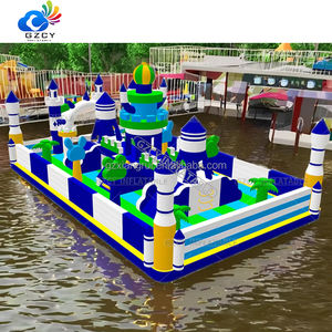 Parque Acuático Inflable <span class=keywords><strong>de</strong></span> PVC Colorido, Fabricado en Fábrica, Instalaciones <span class=keywords><strong>de</strong></span> Entretenimiento Acuático, Diversión Flotante en <span class=keywords><strong>el</strong></span> <span class=keywords><strong>Mundo</strong></span> Acuático, para <span class=keywords><strong>el</strong></span> Hogar y <span class=keywords><strong>el</strong></span> Mar - Product Image 3