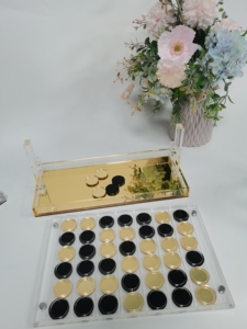 Tùy chỉnh thiết kế trang trí nhà. Acrylic Hội Đồng Quản trị trò chơi lucite Trung Quốc cờ vua thiết lập - Product Image 3