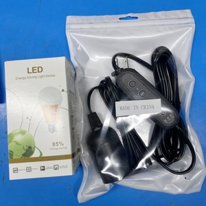 Cable de alimentación de EE. UU. 110-220V con interruptor de temporización de atenuación E26 portalámparas interruptor cable de alimentación para bombillas LED - Product Image 6