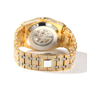 Moissanite Watch Making Pass Diamond <strong>Tester</strong> Vvs Price Per <strong>Carat</strong> Moissanite Diamond Watch for Men - Product Image 6