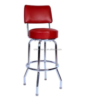 Tabouret de bar moderne en métal, durable, réglable en hauteur, chaise de comptoir élégante, couleur personnalisable, siège de pub industriel – Vente en gros