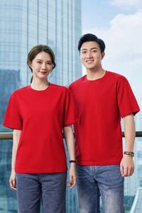 T-shirt Casual a maniche corte da uomo in cotone 100% di alta qualità, ampia, marca di moda estiva, stile <span class=keywords><strong>taglie</strong></span> forti - Product Image 4