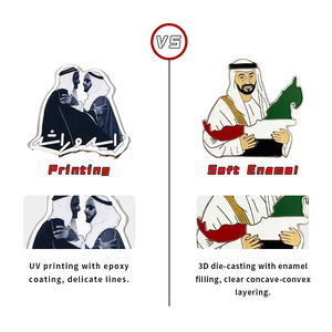 UAE Pride <span class=keywords><strong>Prey</strong></span> - Pegatina de esmalte para teléfono, insignia personalizada, somos más que resistentes, adhesivo de aleación metálica para carcasa de dispositivo, precio de fábrica al por mayor económico - Product Image 5