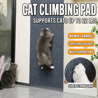 Tapis anti-griffures pour chat auto-adhésif réparable en tissu cuir, protection pour canapé et meubles, style Noël mignon, pour intérieur