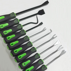 Juego de herramientas de reparación de automóviles, kit de 10 raspadores de acero para mantenimiento automotriz y extracción de paneles de coche - Product Image 1