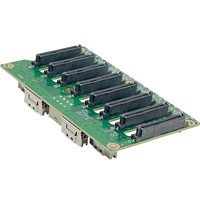 ZhenLoong 2.5-inch 8 Bay NVMe U.2 SSD Hot-swap Module Cage With 32Gb Backplane SFF8654/Installation of 2 Optical Drive Positions