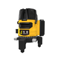 Kit de niveau laser populaire et durable, ensemble complet avec pièces assorties, auto-nivelant, résistant à l'usure pour le nivellement des terrains en génie civil