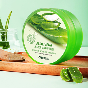 Gel de <span class=keywords><strong>Aloe</strong></span> <span class=keywords><strong>Vera</strong></span> orgánico de marca privada, Gel calmante puro a granel, 300g de <span class=keywords><strong>Aloe</strong></span> <span class=keywords><strong>Vera</strong></span> 100% - Product Image 4