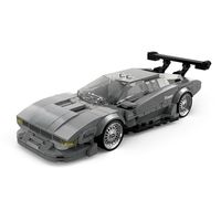 PB PB8819 MOC M1 Kit de Coche Deportivo, Serie Supercar, Modelo de Juguete Educativo para Armar, Regalos Unisex, 368 Piezas, Escala 1:32, Juego de Bloques de Construcción