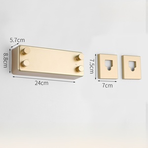 Support mural rétractable pour corde à <span class=keywords><strong>linge</strong></span> en <span class=keywords><strong>fil</strong></span> d'acier, séchoir à vêtements en métal robuste à double ligne flexible - Product Image 4