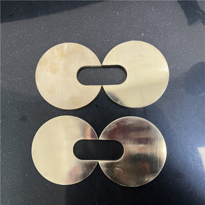 Lazer kesim pirinç etiketleri pirinç damgalama bankalar levha 2/3/5/6/8 MM kalın pirinç yuvarlak logo adı plaka - Product Image 3